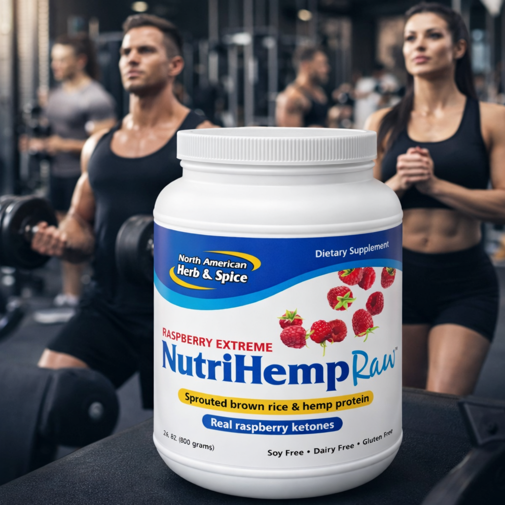 North American Herb & Spice - NutriHemp Raw Raspberry Extreme